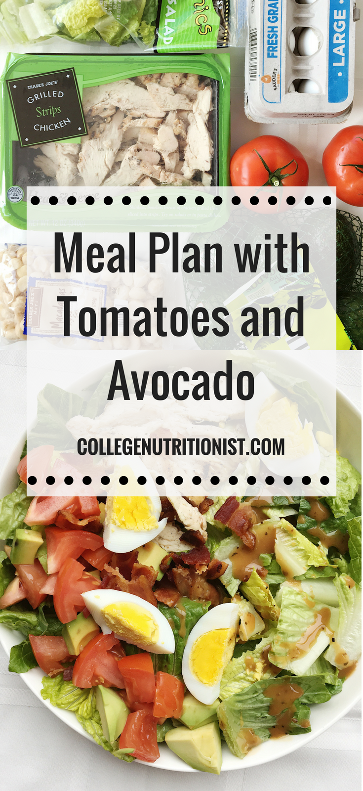 Weekly Meal Plan with Tomato & Avocado