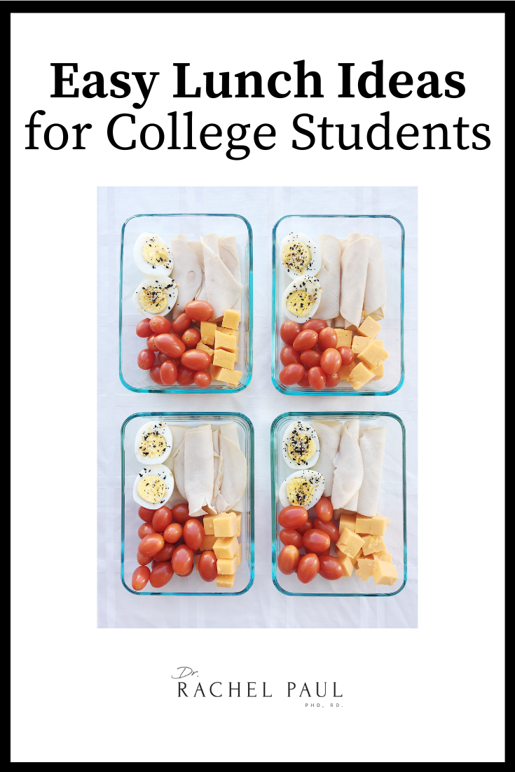 20 Easy Lunch Ideas for College Students