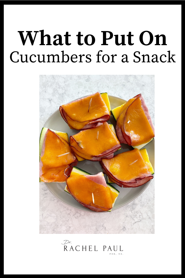 What To Put On Cucumbers For a Snack