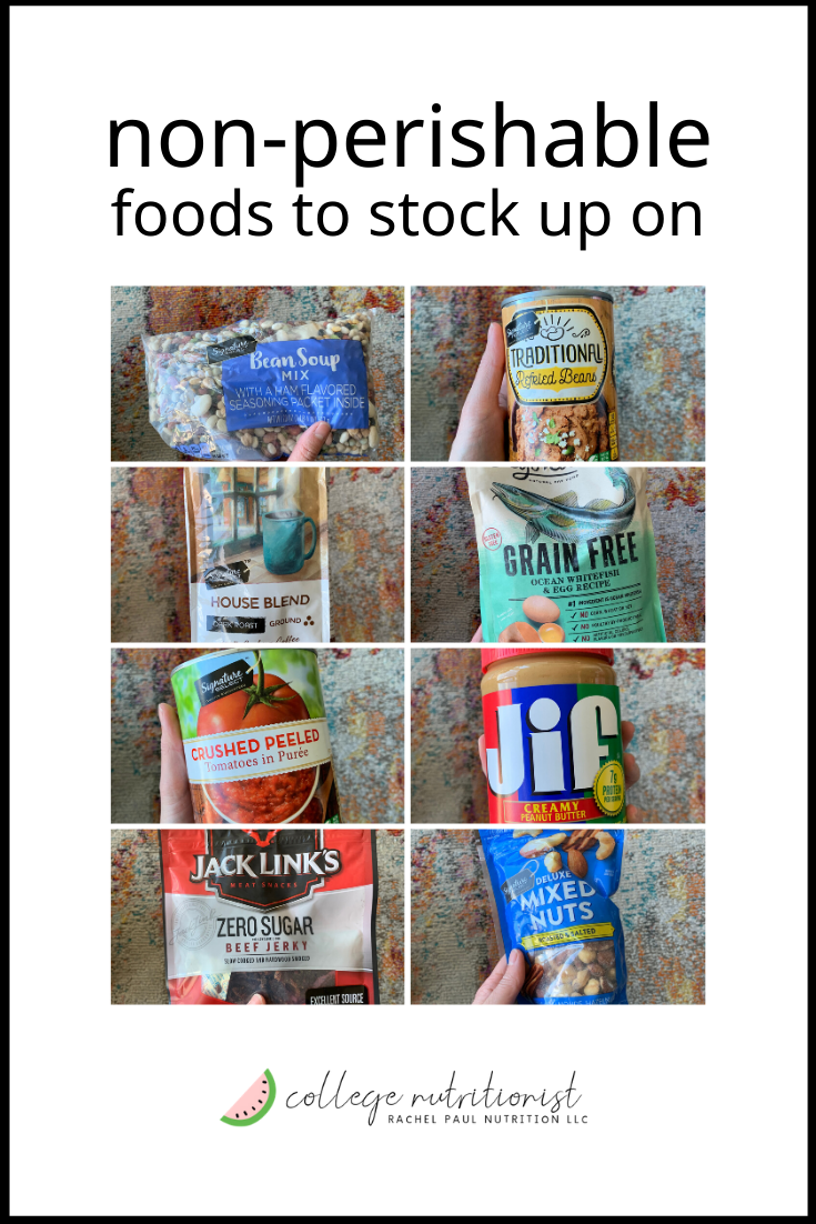 Non-Perishable Foods if You Want to Stock Up