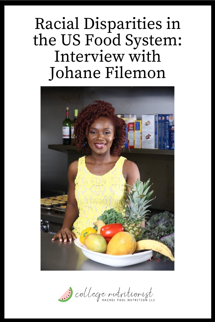 Racial Disparities in the US Food System: Interview with Johane Filemon