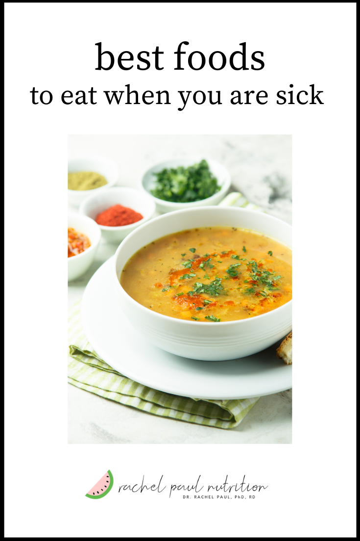 Best Foods To Eat When You Are Sick