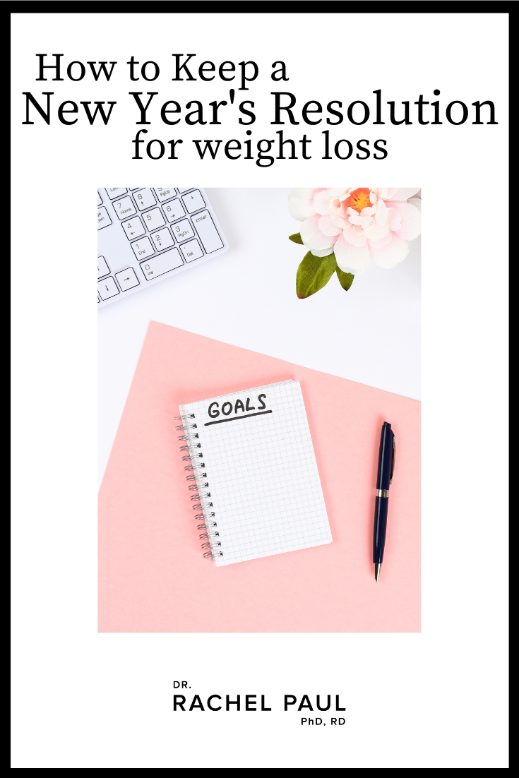 How To Keep A New Year's Resolution For Weight Loss