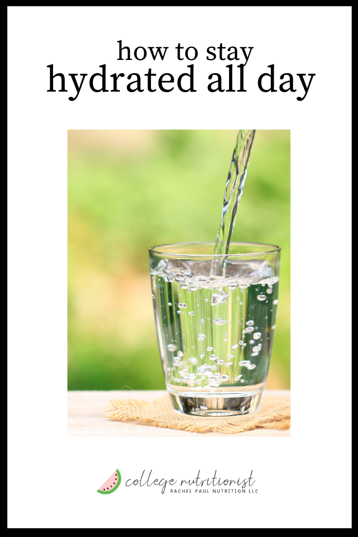How To Stay Hydrated All Day