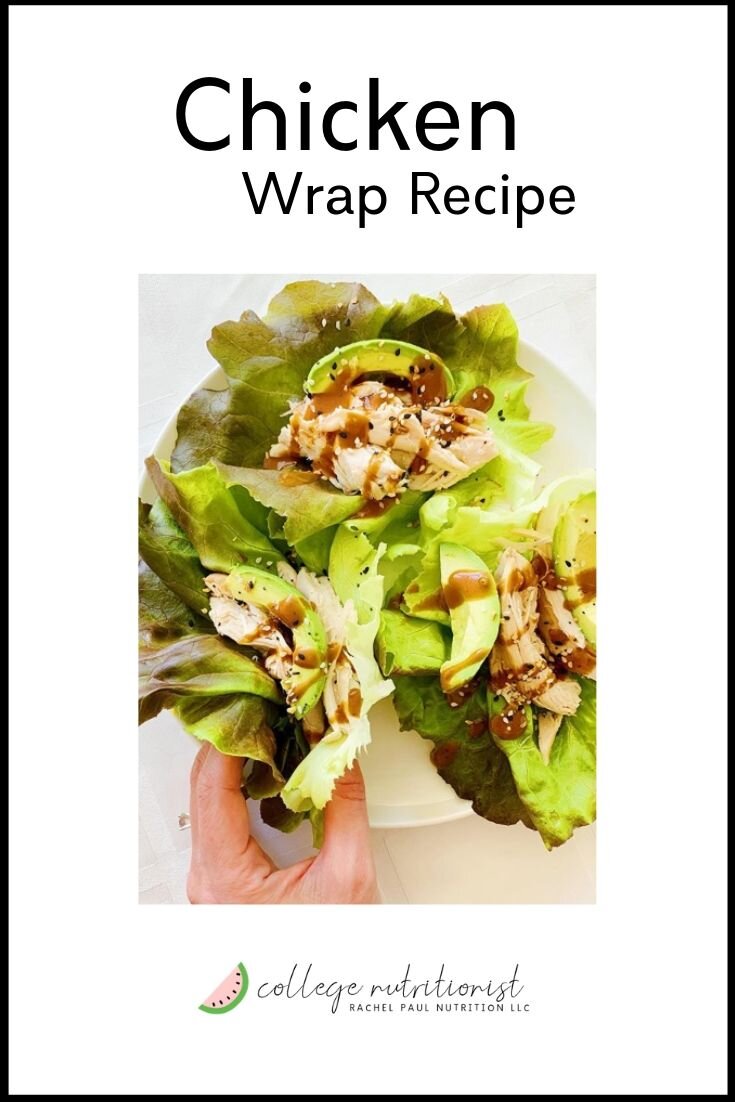 Shredded Chicken Lettuce Wrap Recipe