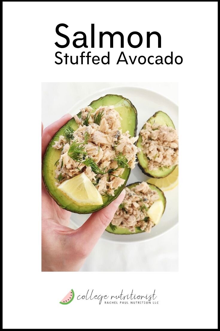 Salmon-Stuffed Avocados