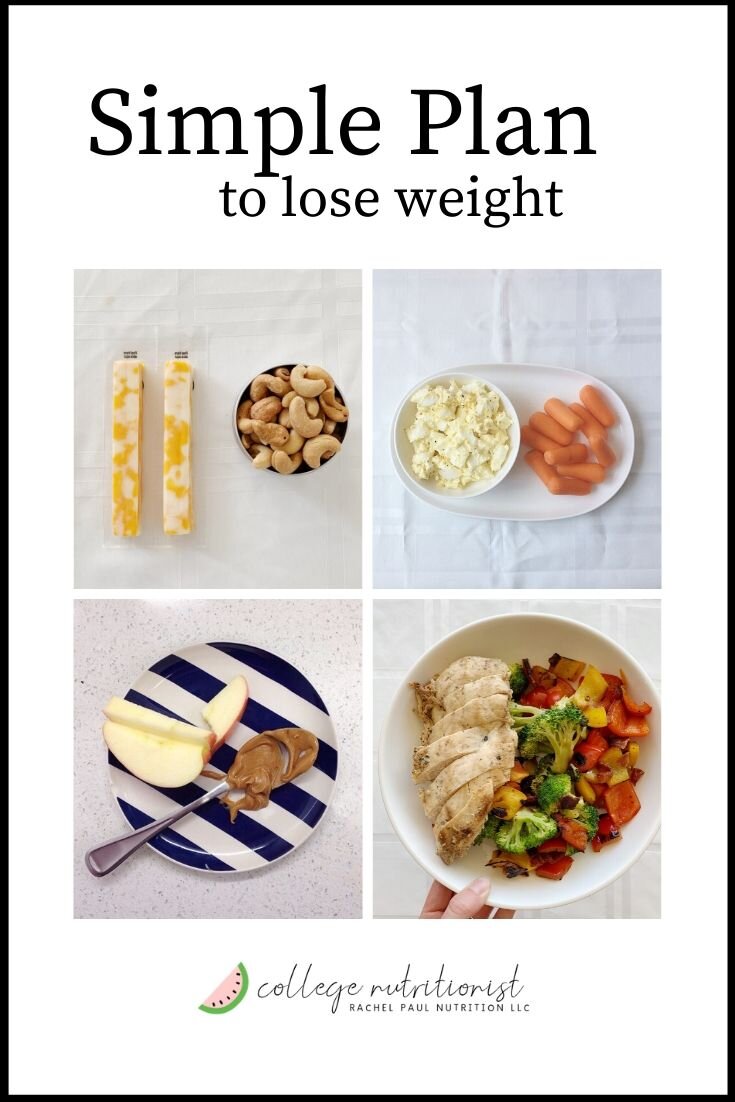 Simple Meal Plan to Lose Weight