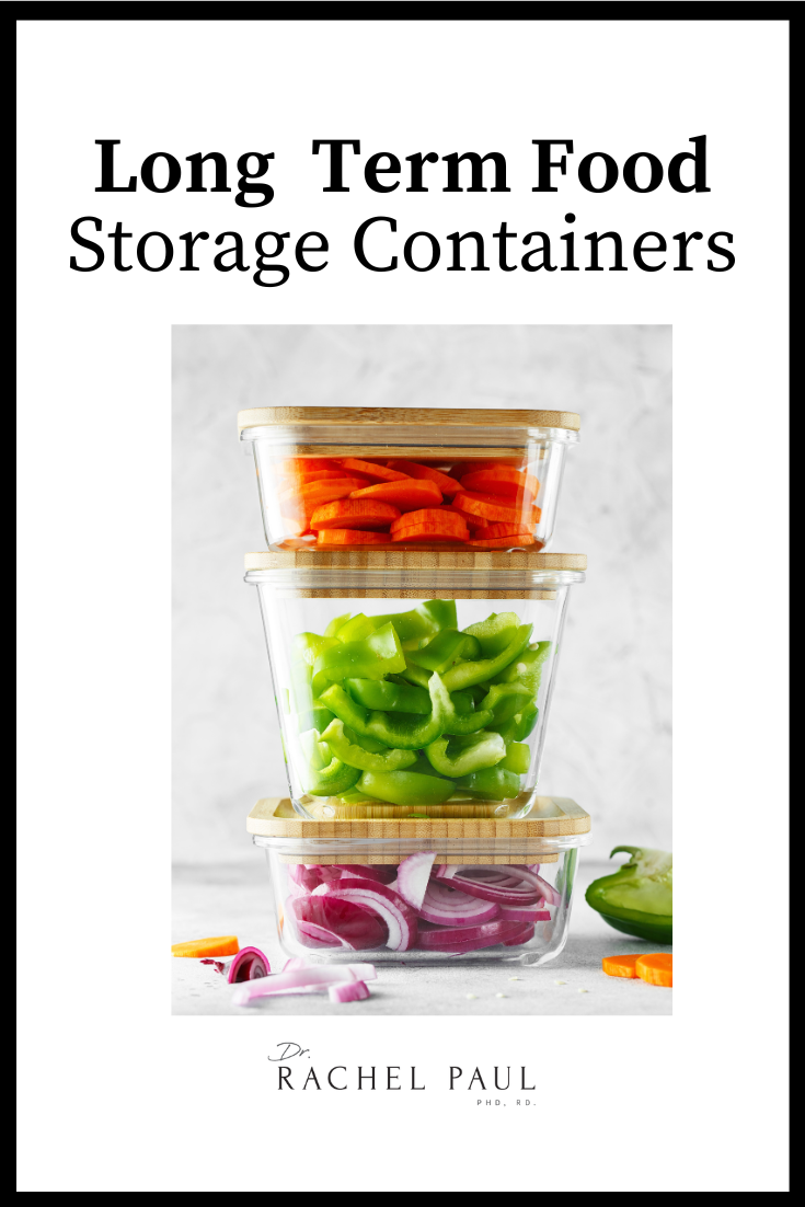 9 Long Term Food Storage Containers