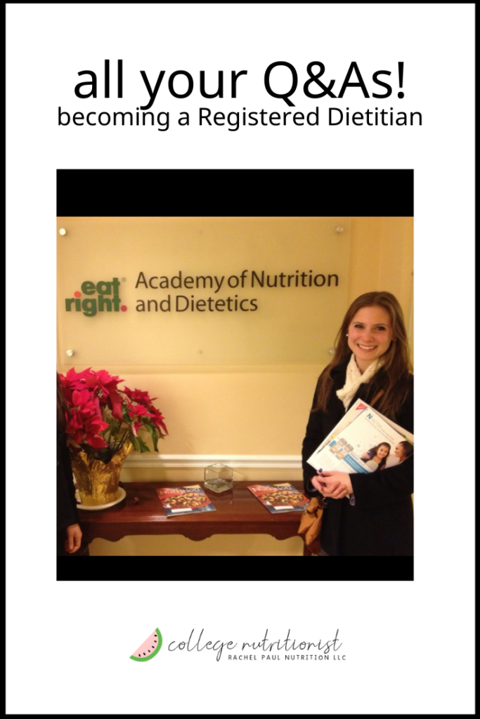 Q&A – Becoming a Dietitian & Careers in the Field