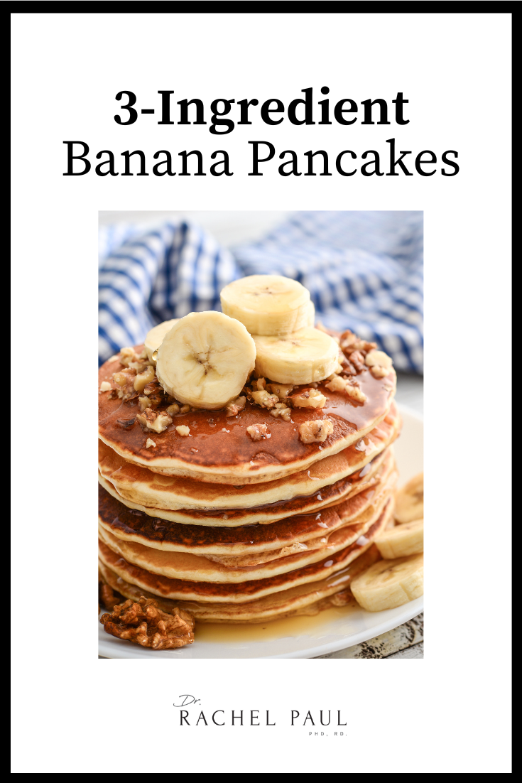 3-Ingredient Banana Pancakes